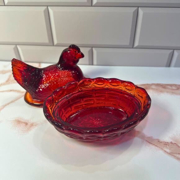 3" Red Hen on Nest - Picture 4 of 7